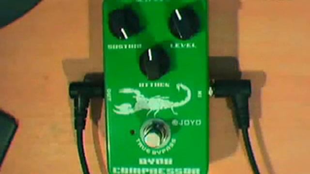 JOYO JF-10 Dynamic Compressor------BATES MUSIC.flv смотреть онлайн