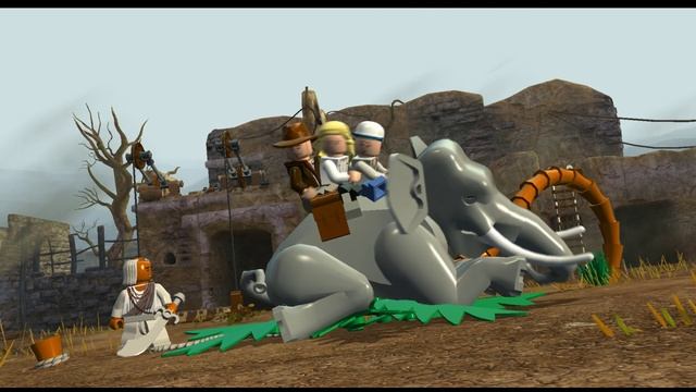 LEGO Indiana Jones 2 Прохождение Без Комментариев Часть 5 Храм судьбы смотреть онлайн