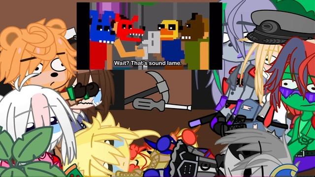 Security breach react to fnaf in a nutshell 1/2 смотреть онлайн