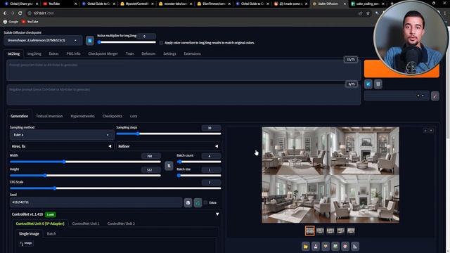 NEW ControlNet Applications - A1111 Stable Diffusion Tutorial смотреть онлайн
