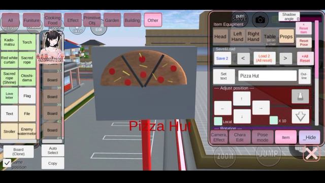 PIZZA HUT 🍕🍕 (Tutorial & Review ) 🌸 SAKURA SCHOOL SIMULATOR смотреть онлайн