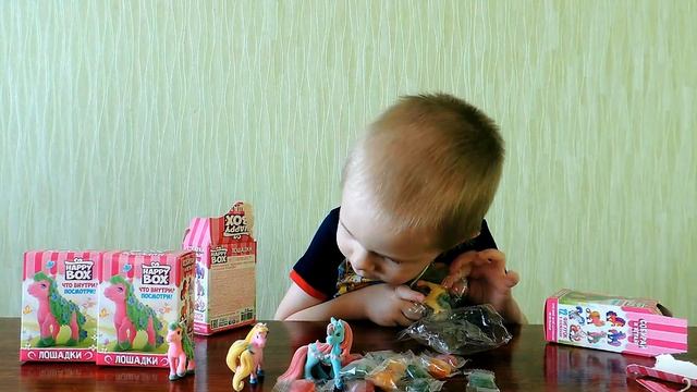 HAPPY BOX лошадки ХЭППИ БОКС НОВИНКА 2017 Sweet Box Кристальные пони игрушки Май Литл Пони Мульти смотреть онлайн