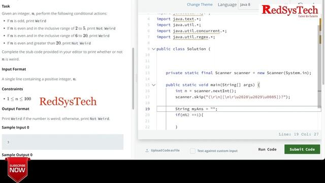 Cracking the Java IF Else Code: Mind-Blowing Coding Challenges! | Java | Java Coding | RedSysTech | смотреть онлайн