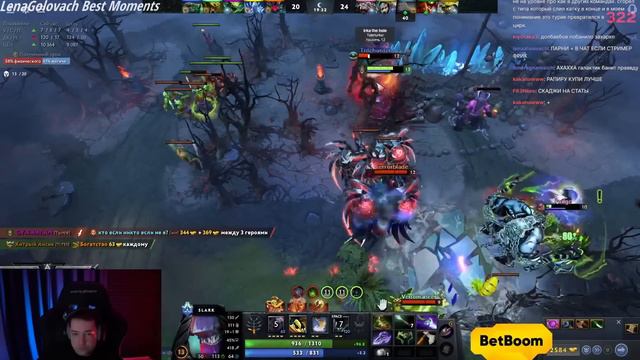 Жестко камбэкнул игру, стал МВП катки, все это не про Головача | LenaGolovach Best Moments | Dota 2