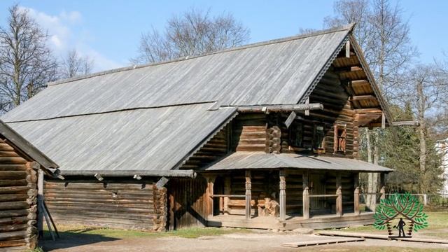 Как построить крестьянский дом. Русский деревянный дом Кошель. Как строили из бревна наши предки. смотреть онлайн