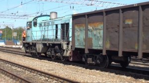 ТЕПЛОВОЗ ТГМ4-2701 ПРИБЫВАЕТ НА СТАНЦИЮ ЧЕХОВ