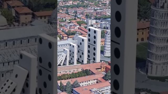 ? I fixed the Leaning Tower Of Pisa with Big Domino смотреть онлайн