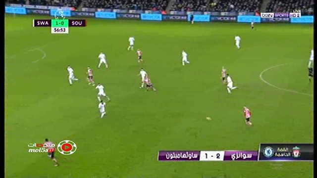 Swansea City 2 Vs 1 Southampton смотреть онлайн