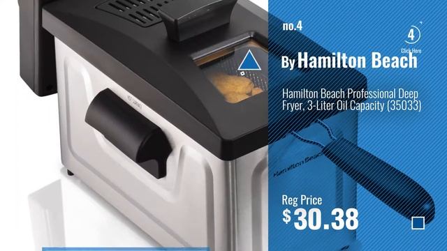 Best Deep Fryers Electric [2018]: Hamilton Beach Electric Deep Fryer, 4.5-Liter Oil Capacity смотреть онлайн