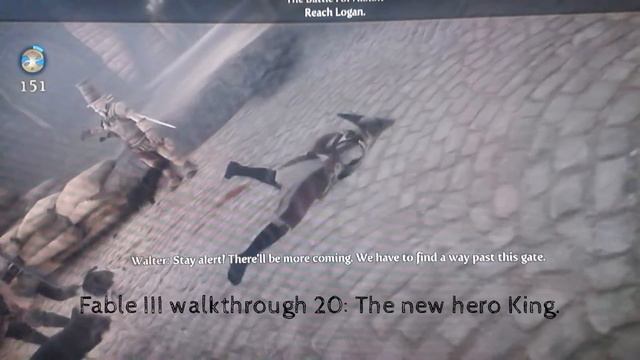 Fable III walkthrough 20: The new hero king. смотреть онлайн