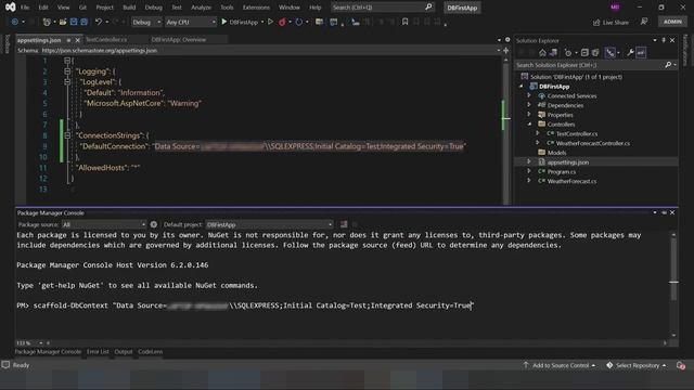 Entity Framework DB First Approach using .NET Core 6 | EF | Dharanz смотреть онлайн