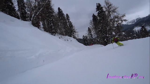 Роза хутор 16.02.2022 Великолепный день катания на горных лыжах инструктор Пехов Андрей смотреть онлайн