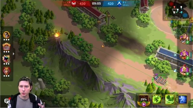 Игра на СЛАБЫХ командирах в Чемпионах Олимпии - Rise Of Kingdoms райс оф киндомс