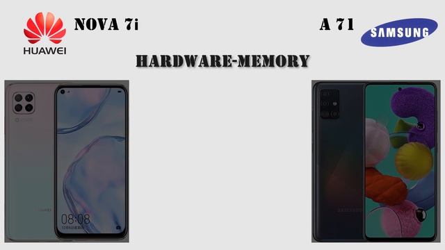 huawei nova 7i vs samsung galaxy A71 Comparison Review -sl trend смотреть онлайн