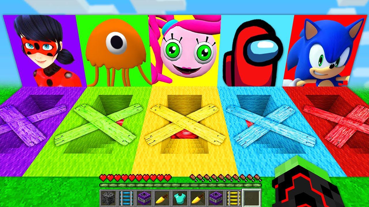 ВЫБЕРИ ЗАКРЫТЫЙ ПОДВАЛ В МАЙНКРАФТ ЗОМБАК смотреть онлайн