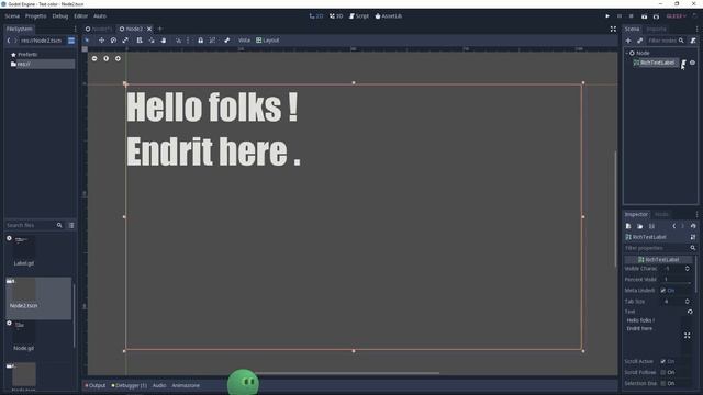 Fast Help - Change Text Color - Godot смотреть онлайн