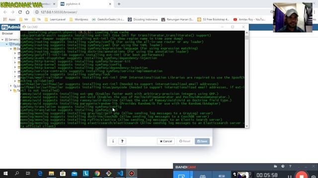 Tutorial Cara Untuk Clone Project Laravel dari GitHub смотреть онлайн