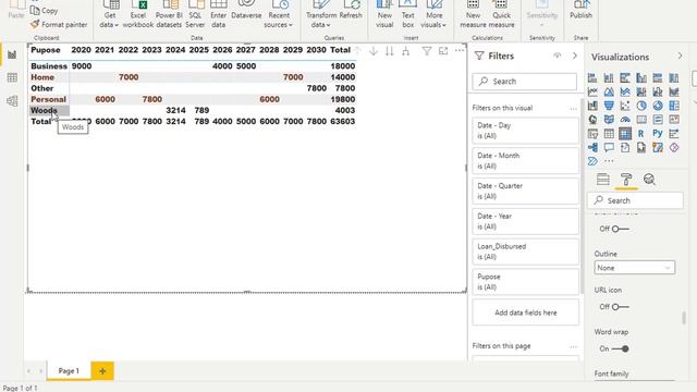 Matrix in Power BI смотреть онлайн