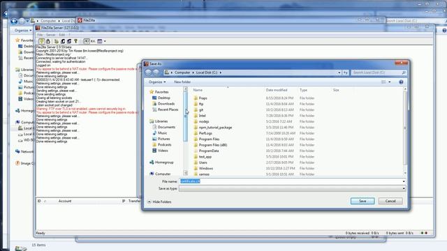 FileZilla Server Tutorial - Setup FTPS (Secure FTP) смотреть онлайн
