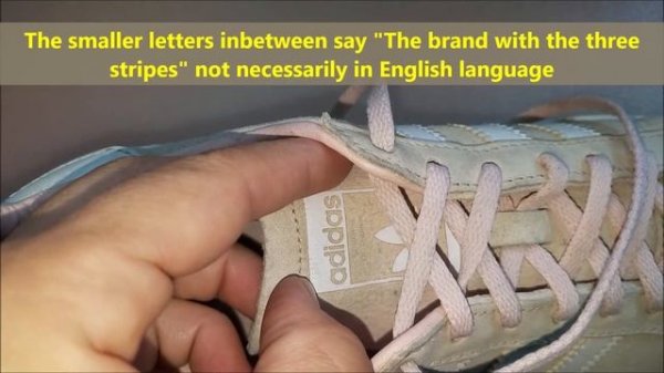 Adidas Campus real vs fake comparison. How to spot counterfeit Adidas campus trainers