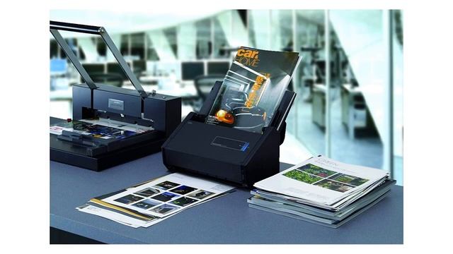 Fujitsu ScanSnap iX500 Color Duplex Desk Scanner Mac PC смотреть онлайн