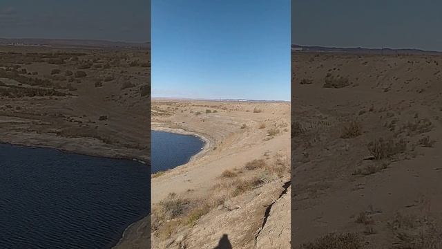 Учкудук. Бывшее городское озеро.01.11.2022 Центральные кызылкумы. смотреть онлайн