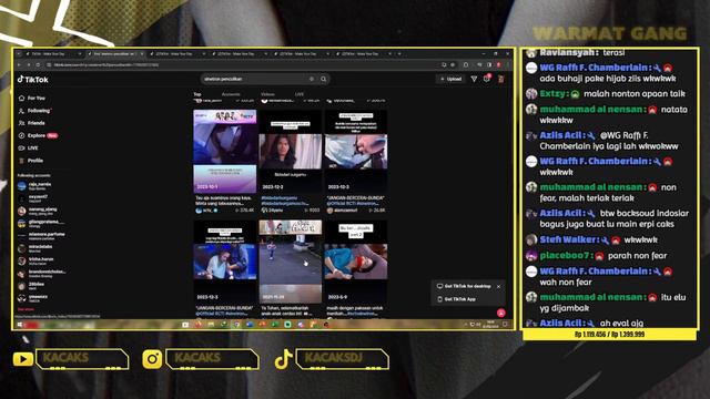 #WARMATGANG - JUMAT LETSGO | FOLLOW @MIAMORE.PARFUME #indopriderp смотреть онлайн