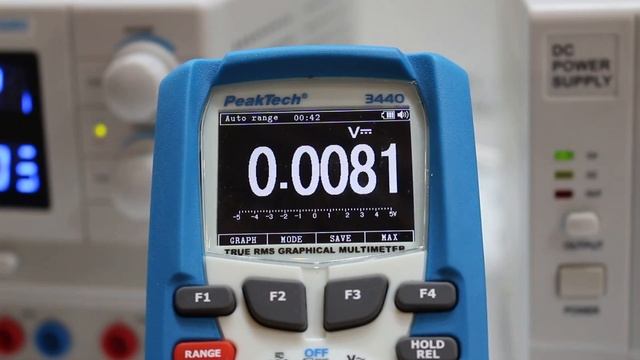 PeakTech 3440 Multímetro gráfico, breve descripción смотреть онлайн