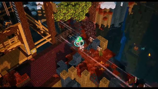Minecraft Dungeons: - Howling Peaks смотреть онлайн