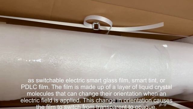 Switchable smart film is a type of smart glass film that can be applied to any glass surface смотреть онлайн