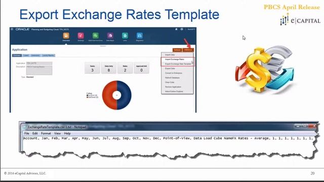 Export Exchange Rates Template [Oracle PBCS Release - Apr 2017] смотреть онлайн