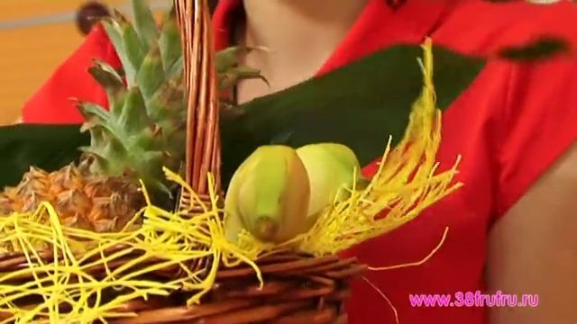 Мастерок. Корзина из фруктов. 38frufru.ru смотреть онлайн