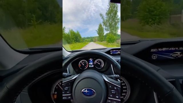 SUBARU FORESTER 2022 ПОДВЕСКА НА НЕРОВНОЙ ДОРОГЕ И ТОРМОЗНОЙ УЗЕЛ С СИСТЕМАМИ БЕЗОПАСНОСТИ EyeSight смотреть онлайн
