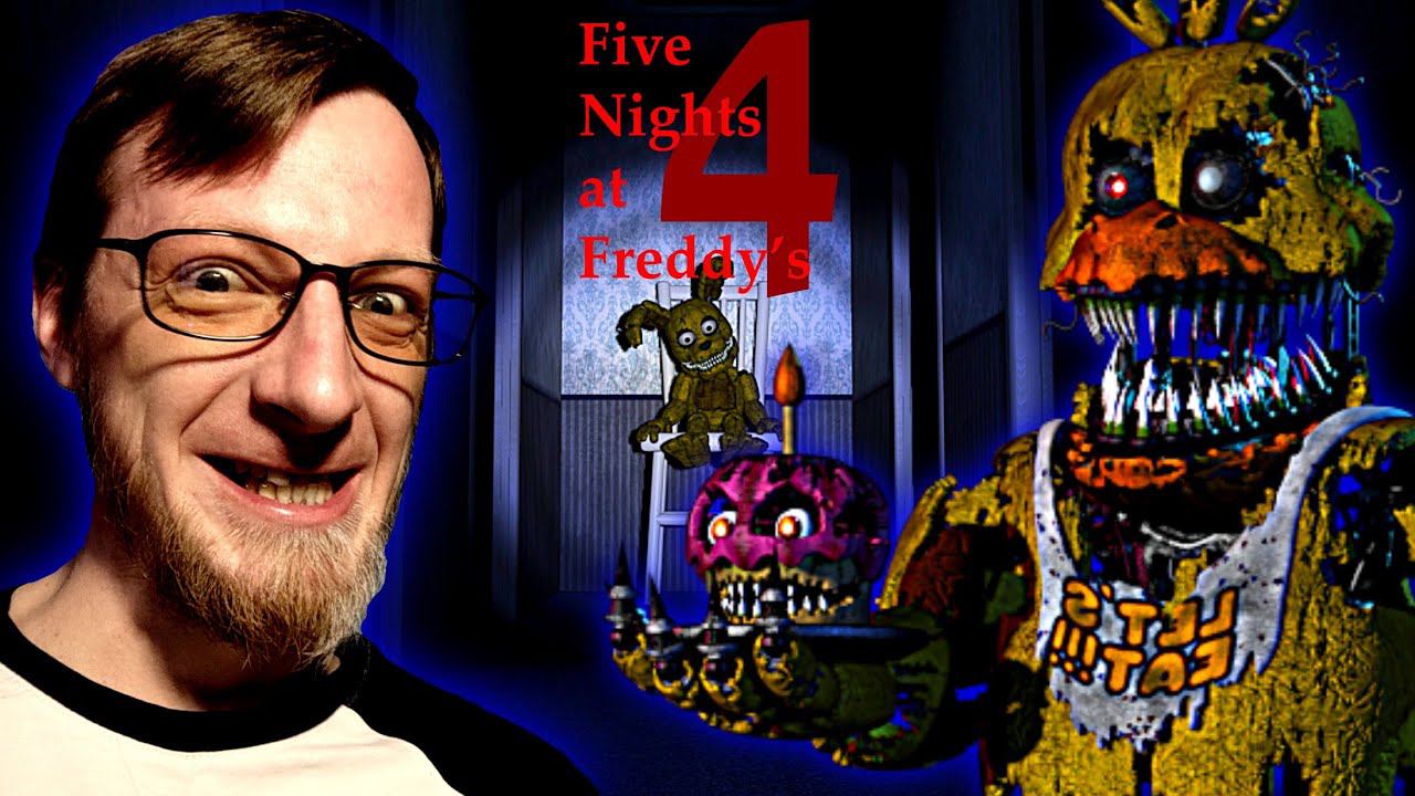 Five Nights At Freddy's 4. Поймал зайца на ИКСе. (3)