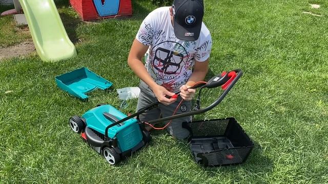 Честный обзор бюджетной газонокосилки BOSH / Стоит ПОКУПАТЬ!? смотреть онлайн