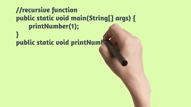 Print 1 to 100 Without Using Any Loop in java смотреть онлайн