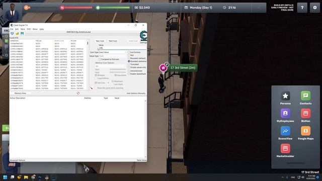Big Ambitions How to get Money with Cheat Engine смотреть онлайн