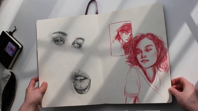 ОБЗОР СКЕТЧБУКА | Так ли хорош Moleskine? [sketchbook tour] смотреть онлайн