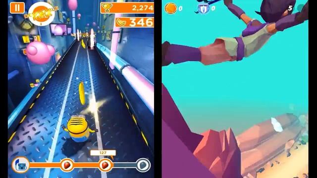 Minion -VS- Infinite Skater - Best Casual Games смотреть онлайн