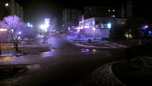 Перекрёсток в Щёлкино, 20.02.2015, ч.1 - видео с камеры 2 смотреть онлайн