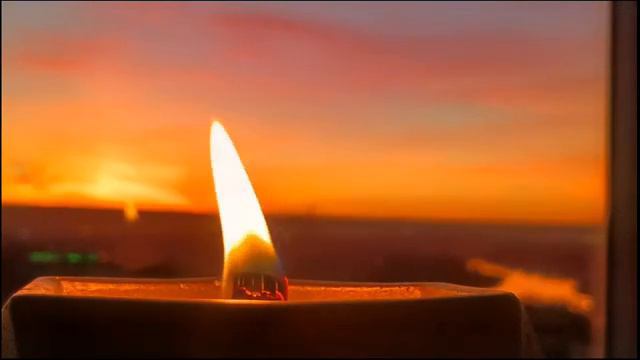 Треск свечи. Музыка для медитации со свечой смотреть онлайн