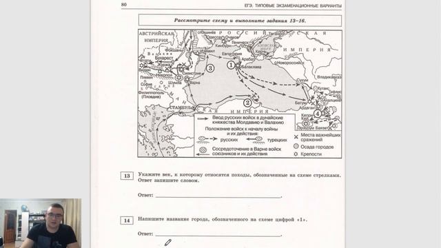 ЕГЭ по истории 2021, вариант 6 из 30, тесты ФИПИ смотреть онлайн