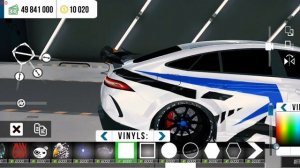 Как сделать топ винил на Mercedes 63gt | акула в car parking multiplayer