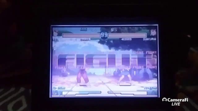 Street Fighter Alpha 3 GBA KEN arcade mode LIVE смотреть онлайн