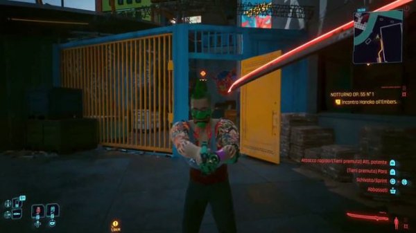 The Cyber-Samurai build in action - Cyberpunk 2077 2.0