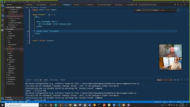 Live Code Conversations Chad & Mario convert code to React for ArtificialGalaxies com смотреть онлайн
