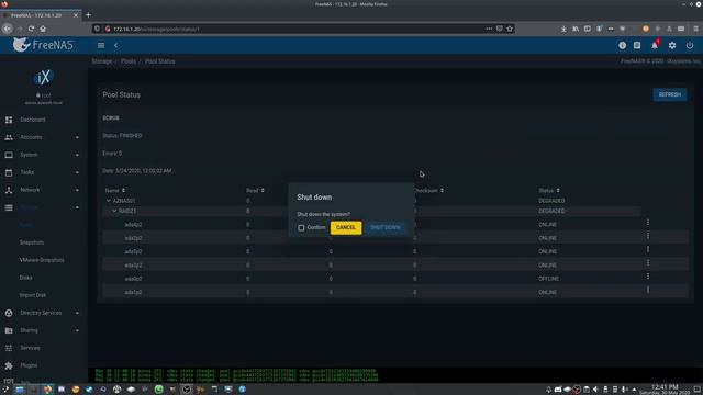 How To Swap A Disk In FreeNAS And Grow Your Pool.