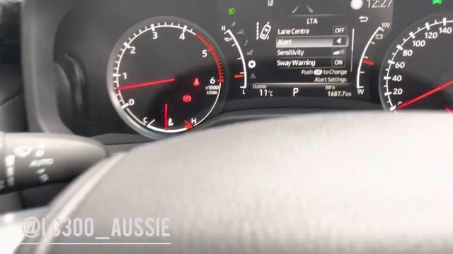 How To Turn Off (down) Lane Departure Assist On LandCruiser 300 Series, Lc300.