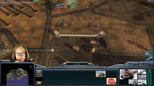 C&C Generals Zero Hour USA Mission 2 - Defending The Docks смотреть онлайн