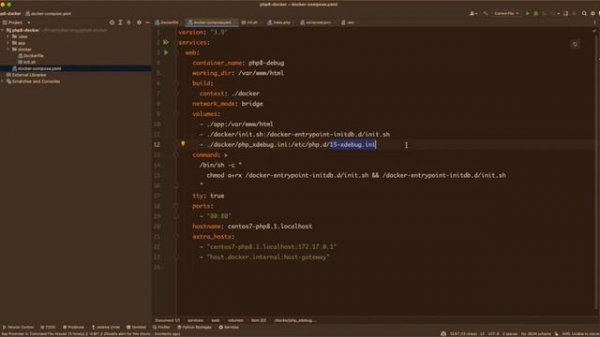 How to debug PHP in docker container
